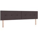  Krevet od pjene s madracem i LED-om Tamno smeđa 200 x 200 cm | shoptok.hr