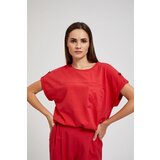 Marisse Women's Blouse L-Ts-4417 Red Cijene