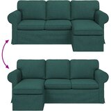 SOFA Tamnozelena 195 x 138 x 80 cm tkanina | shoptok.hr