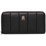 Tommy Hilfiger Denarnice TH ICON LRG ZA QUILTED AW0AW17747 Črna Cene