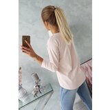Kesi Original print blouse powder pink | shoptok.hr