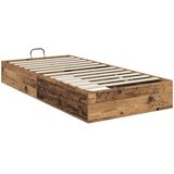  Otomanski krevet s pohranom Staro drvo 193 x 90 x 25 cm | shoptok.hr