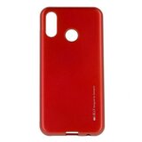 Goospery i-jelly metal tanek silikonski ovitek za huawei p smart z / Y9 prime 2019 - rdeč Cene