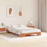  Krevetna konstrukcija Vosak smeđa 135 x 190 cm | Eponuda.com