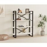 Hanah home Polica za kuću Makro, 106x120x33 cm, Crno-bela | ePonuda.com