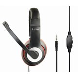 Gembird Slušalke z mikrofonom MHS-03-BKRD, rdeča/črna | Shoptok.si