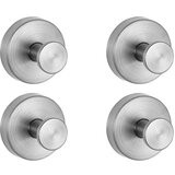 INF Stenske kljuke s priseskom, 4-paket Silver, (21656804) Cene