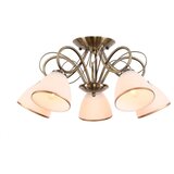 Brilagi zamensko staklo za zidnu lampu i luster fred E27, prečnika 13,5 cm, krem/bronza | Eponuda.com