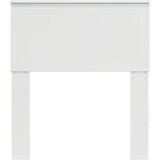  Uzglavlje s uzglavljem Sjajno bijelo 75 cm Konstruirano drvo | shoptok.hr