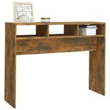  Konzolni stol dimljeni hrast 105x30x80 cm od konstruiranog drva | Eponuda.ba