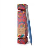 Parker Kemijska olovka Jotter Originals Cracker, srebrno plava u