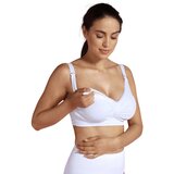 Carriwell podložen nedrček za dojenje padded s podporo carri-gel white | Shoptok.si