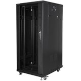 Lanberg FF01-6827-12B rack cabinet 27U Freestanding rack Black | shoptok.hr