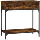  Konzolni stol boja hrasta 75 x 34,5 x 75 cm konstruirano drvo | shoptok.hr