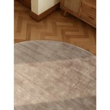 Vikosa Bež ročno tkana viskozna okrogla preproga ø 120 cm Noemi – | Shoptok.si