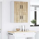  Ormar za Zid 2 pcs Sonoma hrast 60 x 31 x 40 cm | shoptok.hr