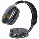 slušalice BHP-LED-02-BK bluetooth stereo slualice sa mikrofonom bt V5.0 400mAh/32Ohm, 2h li-ion crne
