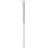  Noge za blagovaonski stol u obliku slova X, 2 kom, bijele, 57 x (72-73) cm, čelik | shoptok.hr