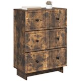  Predalna omara Dimljen hrast 66 x 34,5 x 90 cm Inženirski les, (5000232475) | Shoptok.si