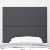 vidaXL LED glavna postelja Temno siva 80 cm iz kordurovega materiala | Shoptok.si