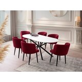 Hanah home Trpezarijski sto Aura 3012, 180x79x90 cm, Bijeli | Eponuda.ba