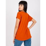 BASIC Feel Good T-shirt-RV-TS-4832.38P-dark orange | Shoptok.si