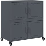 Maison Chic Komoda - Predalnik antracitna 68x39x72 cm jeklo, (21715894) Cene