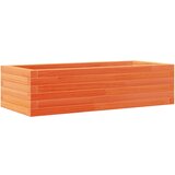 Maison Chic Vrtno cvetlično korito - Cvetlični Lonec voščeno rjavo 90x40x23 cm trdna borovina, (21789780) | Shoptok.si