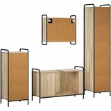  Set ormarića za kupaonicu 4 kom. Hrast sonoma 40 x 36 x 181 cm | shoptok.hr
