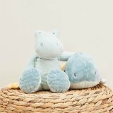 Nattou romeo, jules & sally plišasta igrača whale sally marble green 25 cm | Shoptok.si