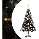  Božićno drvce Crna 120 cm PVC | shoptok.hr