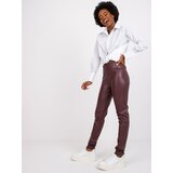 RUE PARIS Leggings-RV-LG-6007.11-burgundy | ePonuda.com