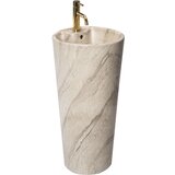 Rea Keramični samostoječi umivalnik Blanka Natural Matt Marble Cene