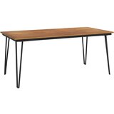  Vrtni stol s U-nogama 180x90x75 cm od masivnog drva bagrema | shoptok.hr
