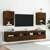 vidaXL TV ormarići s LED svjetlima 2 kom boja hrasta 40 5 x 30 x 60 cm | shoptok.hr