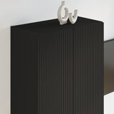 TV zidni ormar Zidne Crna 59,5 x 31 x 100 cm Konstruirano drvo | shoptok.hr
