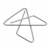  Metal Butterfly Cross Clips for Office Documents 64 mm 12 pcs. | shoptok.hr