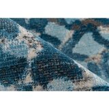 Kayoom RAVNO TKANA PREPROGA Dilan 400 160/230 cm modra, večbarvno | Shoptok.si