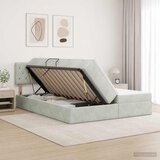  s od storage s uzglavljem 2 kom. Svjetlosiva | shoptok.hr