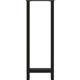 vidaXL Noge stolića za kavu crne 2 kom 40x(110-111) cm čelik | shoptok.hr