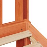 vidaXL Krevet s regalom za knjige bez madraca 160x200 cm od borovine | shoptok.hr