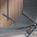 Modern Living Vrtni Ležalnik Easy, Antracit | Shoptok.si