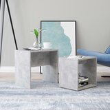 vidaXL Set stolića za kavu siva boja betona 48 x 30 x 45 cm od iverice Cijene