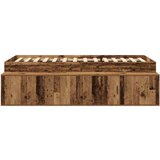  postelja s shranjevanjem Rjav les 75x190 cm, (22103215) | Shoptok.si