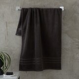 Catherine Lansfield Temno sive frotirne bombažne brisače v kompletu 2 ks 90x140 cm Zero Twist – | Shoptok.si