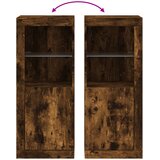  Komoda s LED svjetlima boja dimljenog hrasta 41x37x100 cm | shoptok.hr
