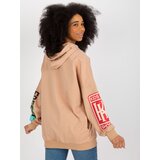FANCY Sweatshirt-FA-BL-8472.05-camel | Shoptok.si