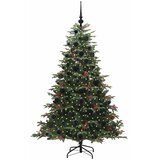  Umjetno božićno drvce Zelena 180 cm PVC i Metal i Plastika | shoptok.hr