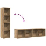  Komoda za knjige/TV komoda Artisan hrast izrađeno drvo | shoptok.hr
