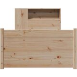  Knjižna postelja brez vzmetnice 90x190 cm trdna borovina | Shoptok.si